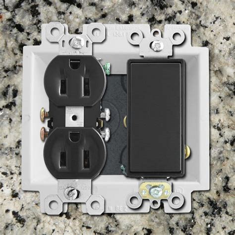 electric plug box extender|plug extender for recessed outlet.